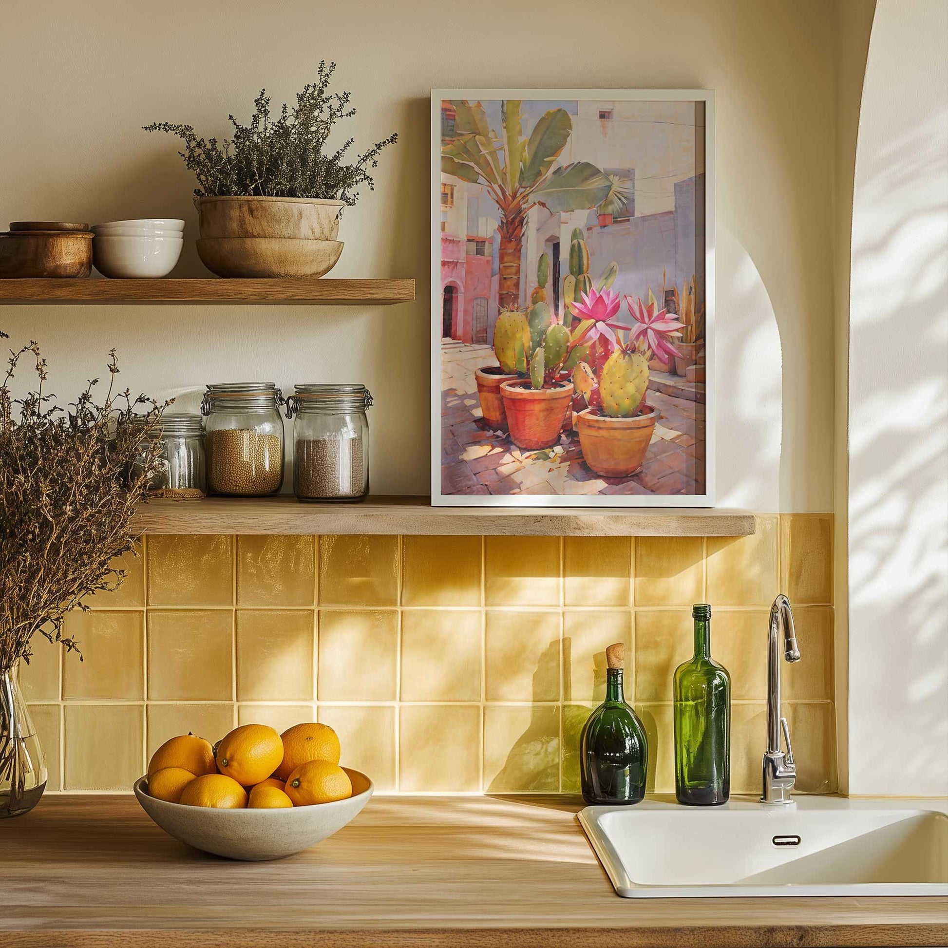 [SPECIAL],[LIFESTYLE], Picture of art hanging in a room