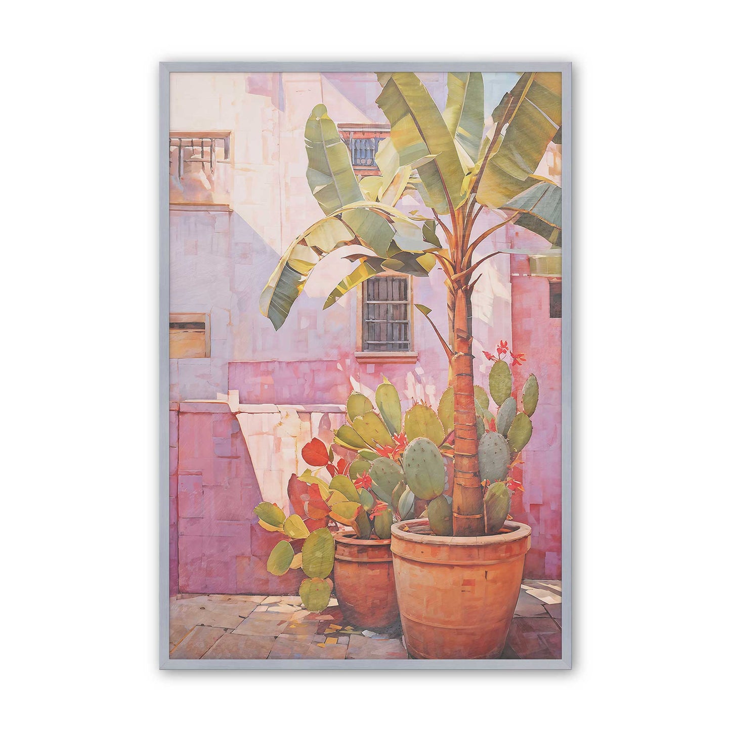 [Color:Polished Chrome], Picture of art in a Polished Chrome frame