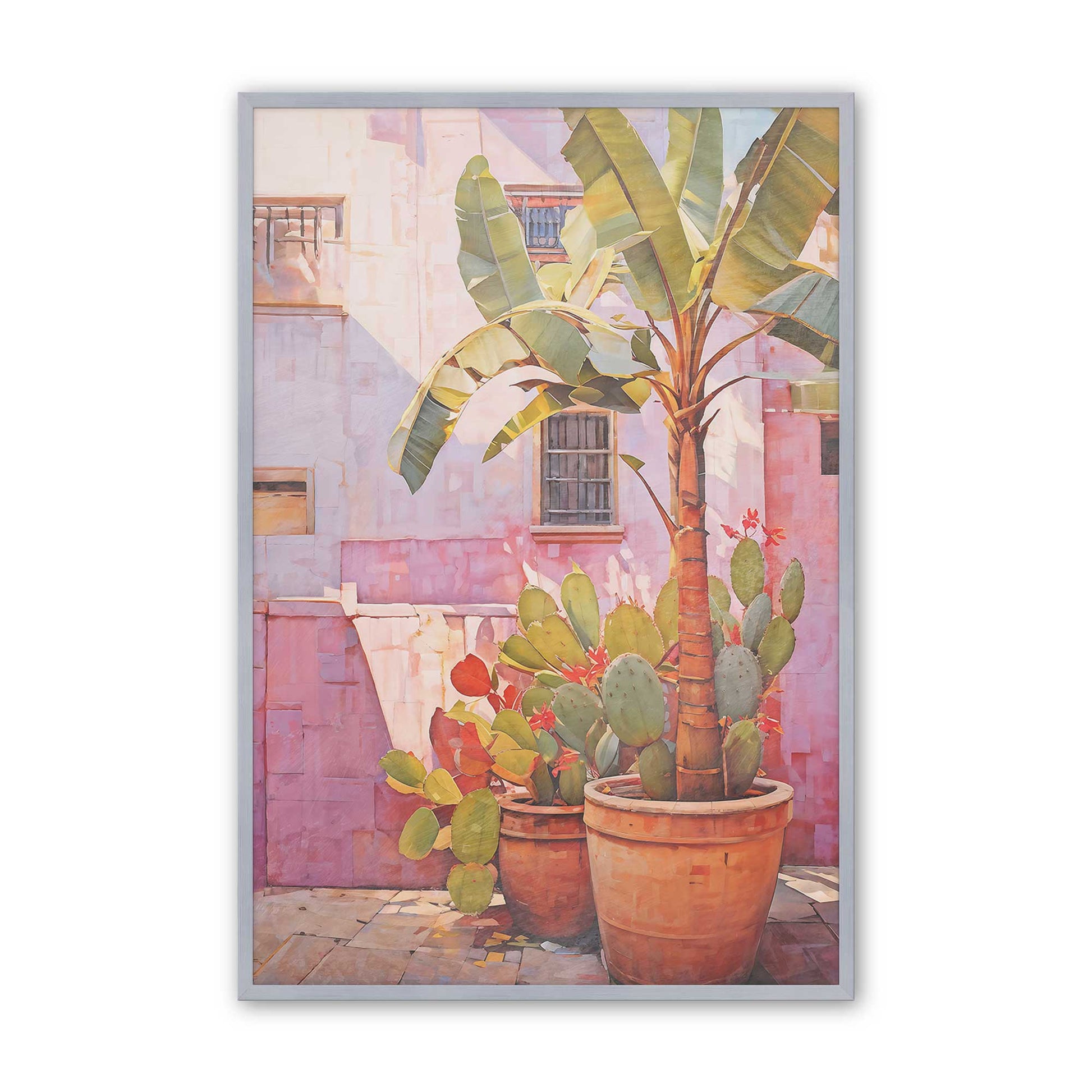 [Color:Polished Chrome], Picture of art in a Polished Chrome frame