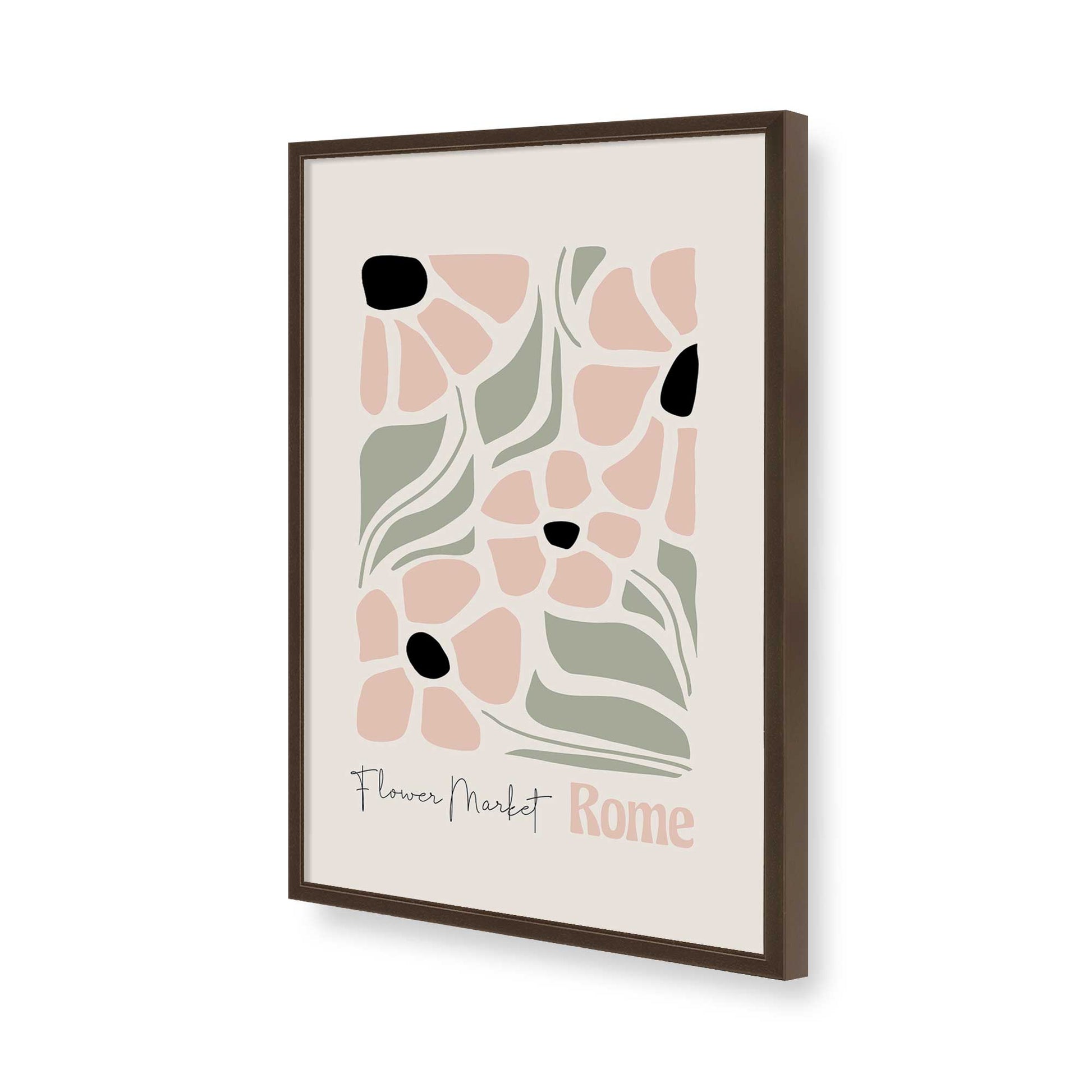 [Color:Belvinder Brown], Picture of art in a Belvinder Brown frame of the corner
