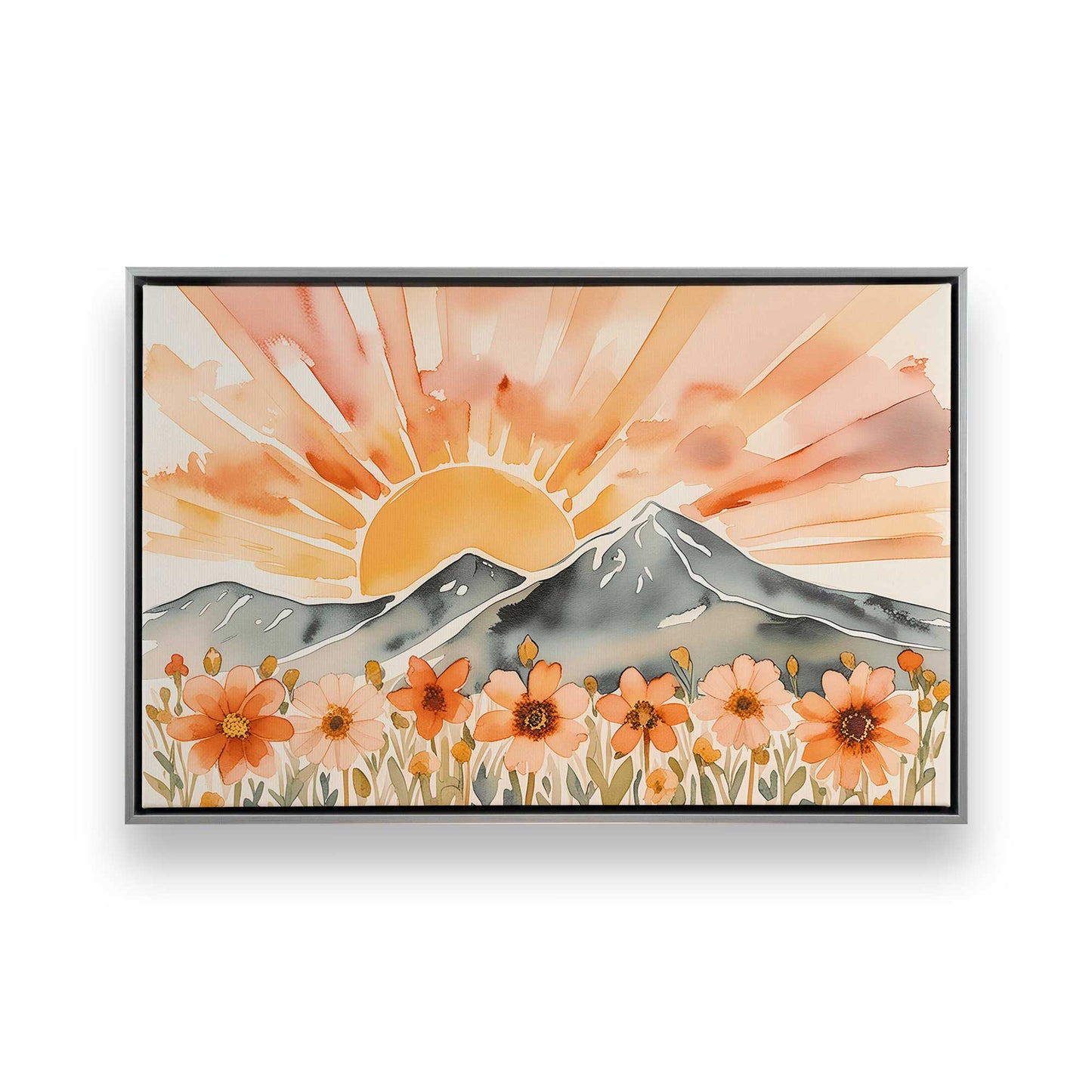 [Color:Polished Chrome], Picture of art in a Polished Chrome frame