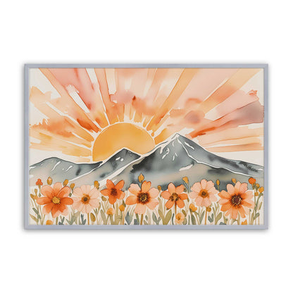 [Color:Polished Chrome], Picture of art in a Polished Chrome frame