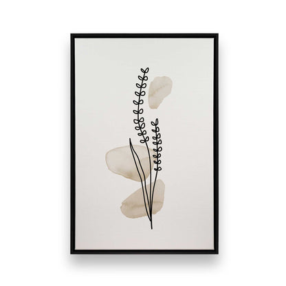 [Color:Satin Black], Picture of art in a Satin Black frame