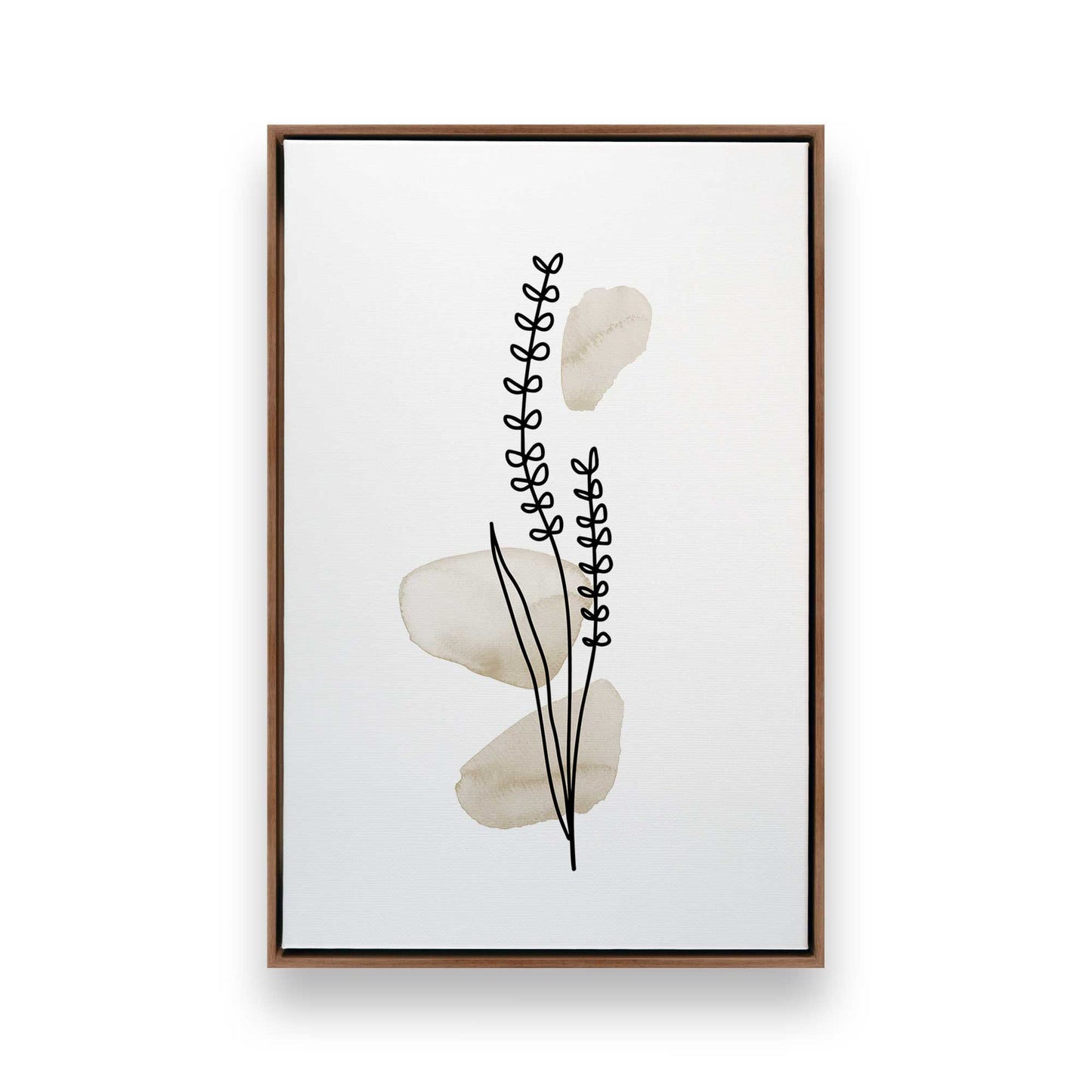 [Color:Walnut], Picture of art in a Walnut frame