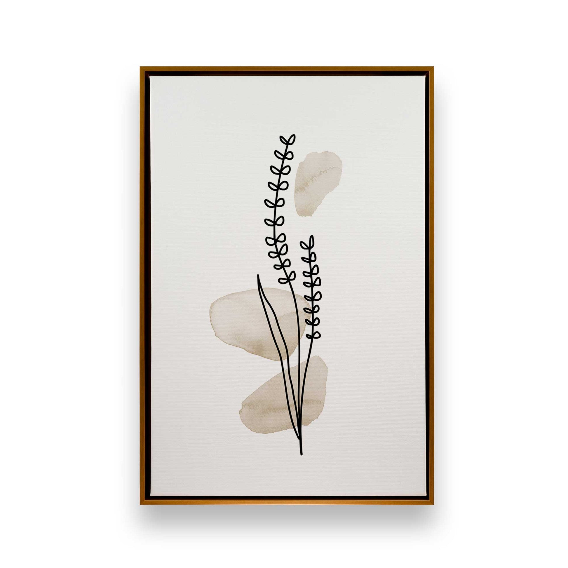 [Color:Polished Gold], Picture of art in a Polished Gold frame