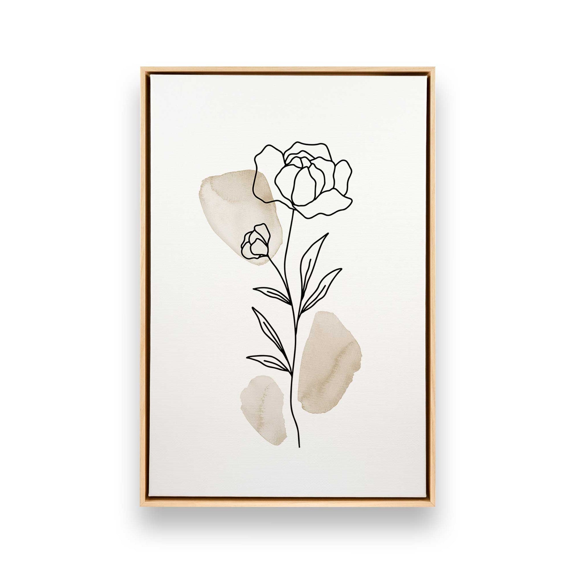[Color:American Maple], Picture of art in an American Maple frame