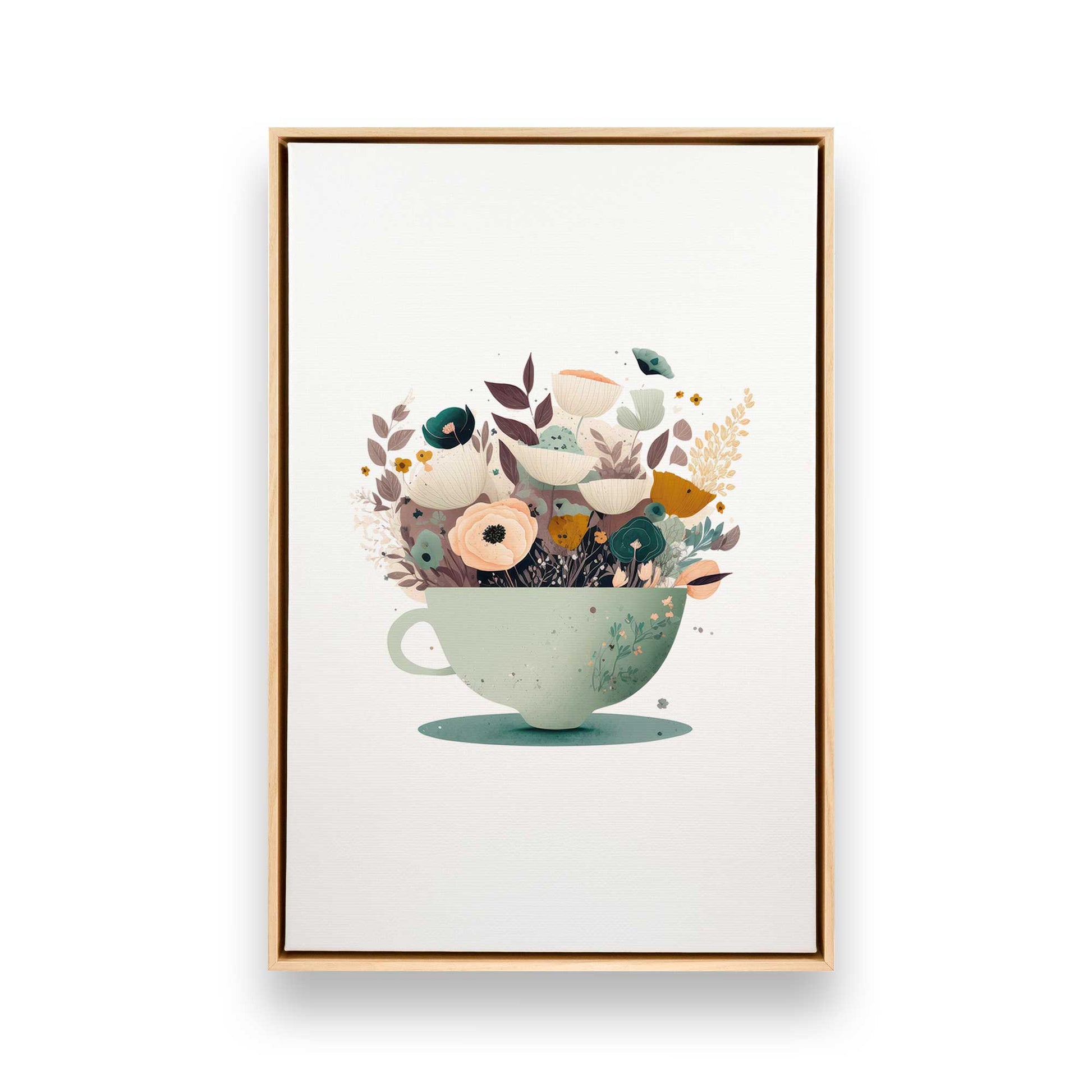 [Color:American Maple], Picture of art in an American Maple frame