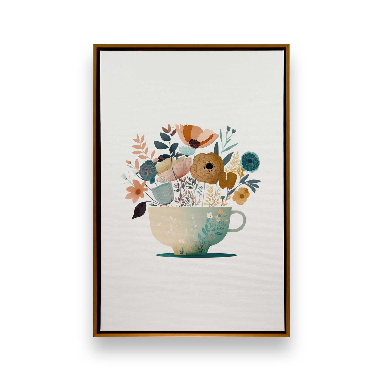 [Color:Polished Gold], Picture of art in a Polished Gold frame