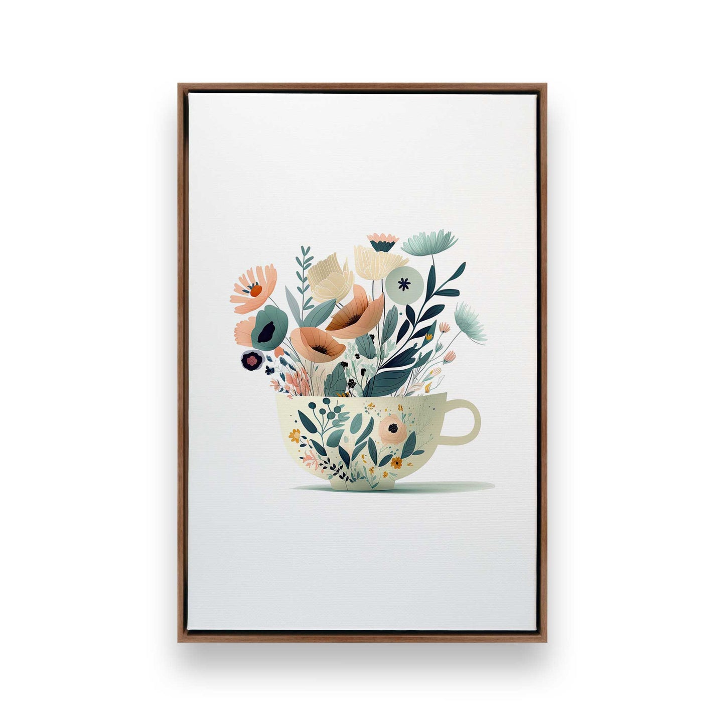 Happy Cups, Set of 3 Canvas Prints