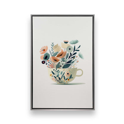 Happy Cups, Set of 3 Canvas Prints