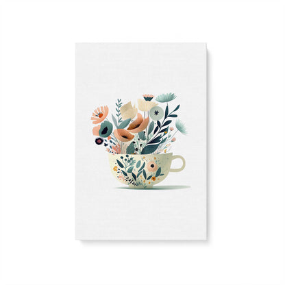 Happy Cups, Set of 3 Canvas Prints