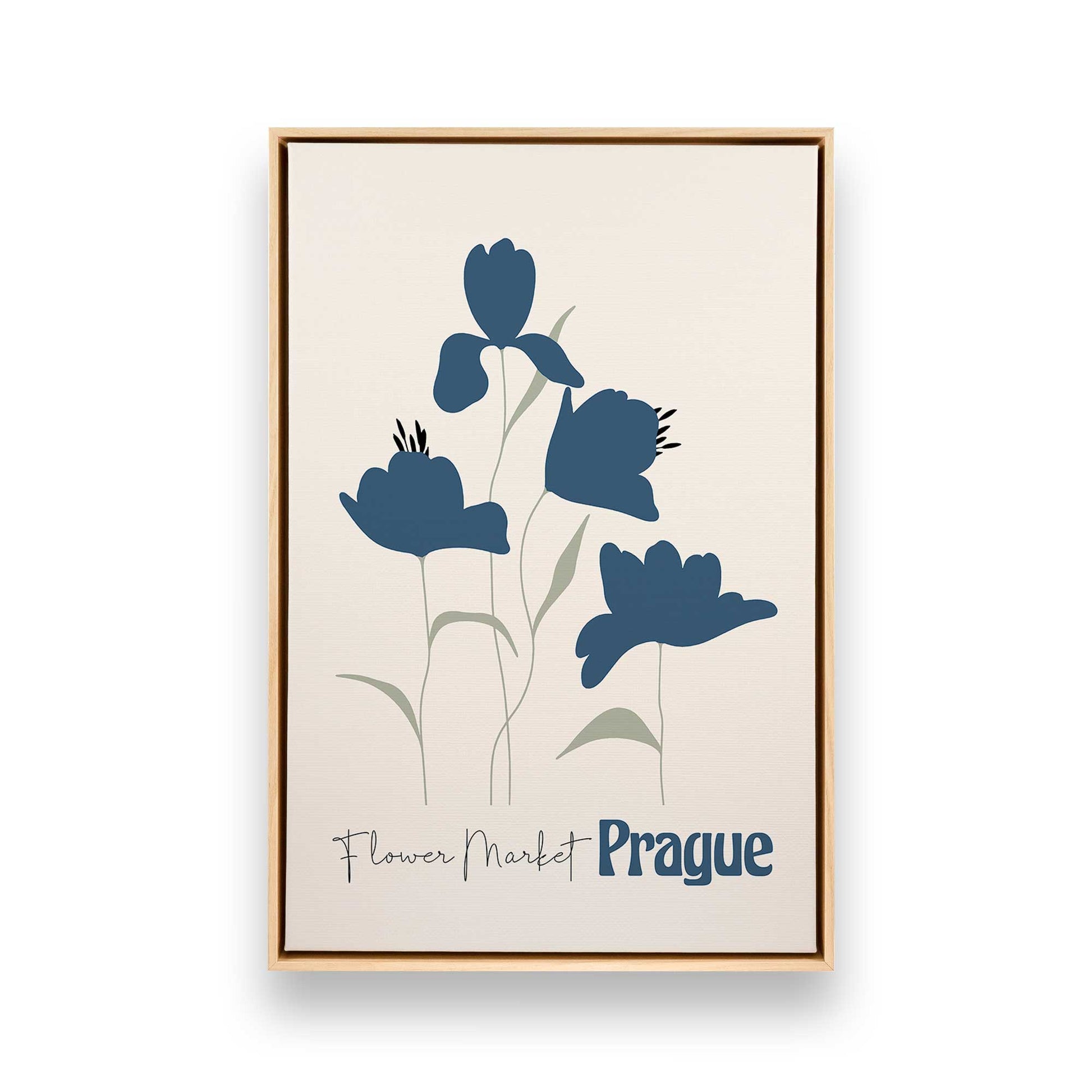 [Color:American Maple], Picture of art in an American Maple frame