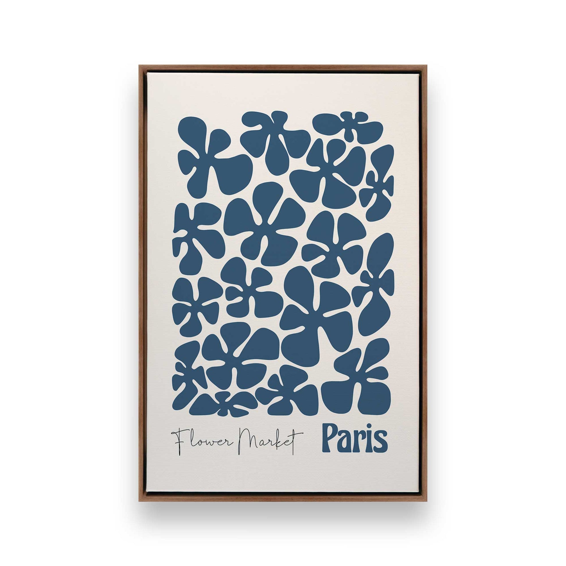 [Color:Walnut], Picture of art in a Walnut frame
