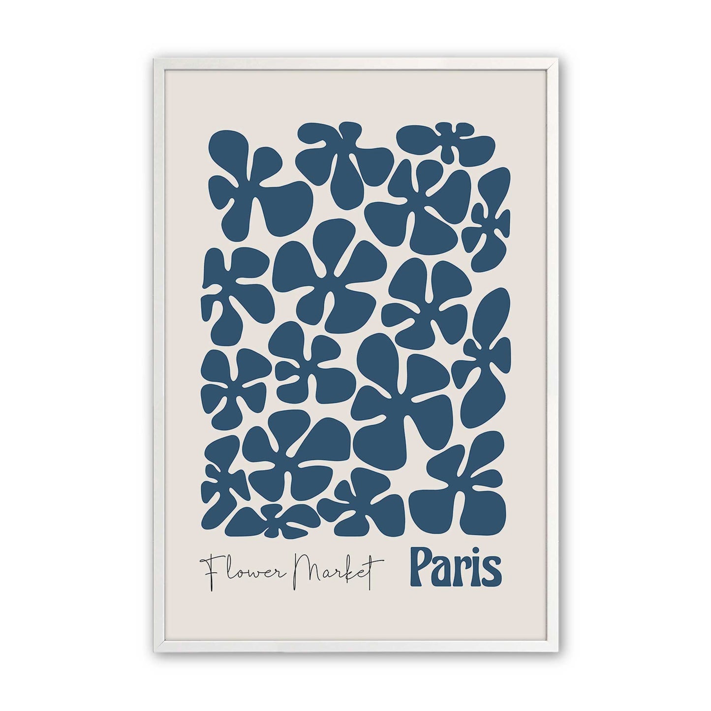 [Color:Opaque White], Picture of art in a Opaque White frame