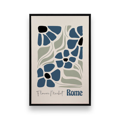[Color:Satin Black], Picture of art in a Satin Black frame