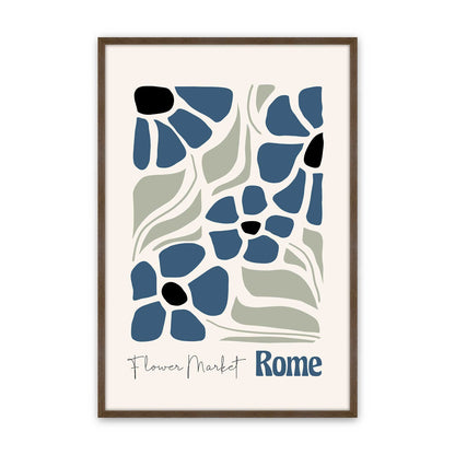 [Color:Walnut], Picture of art in a Walnut frame