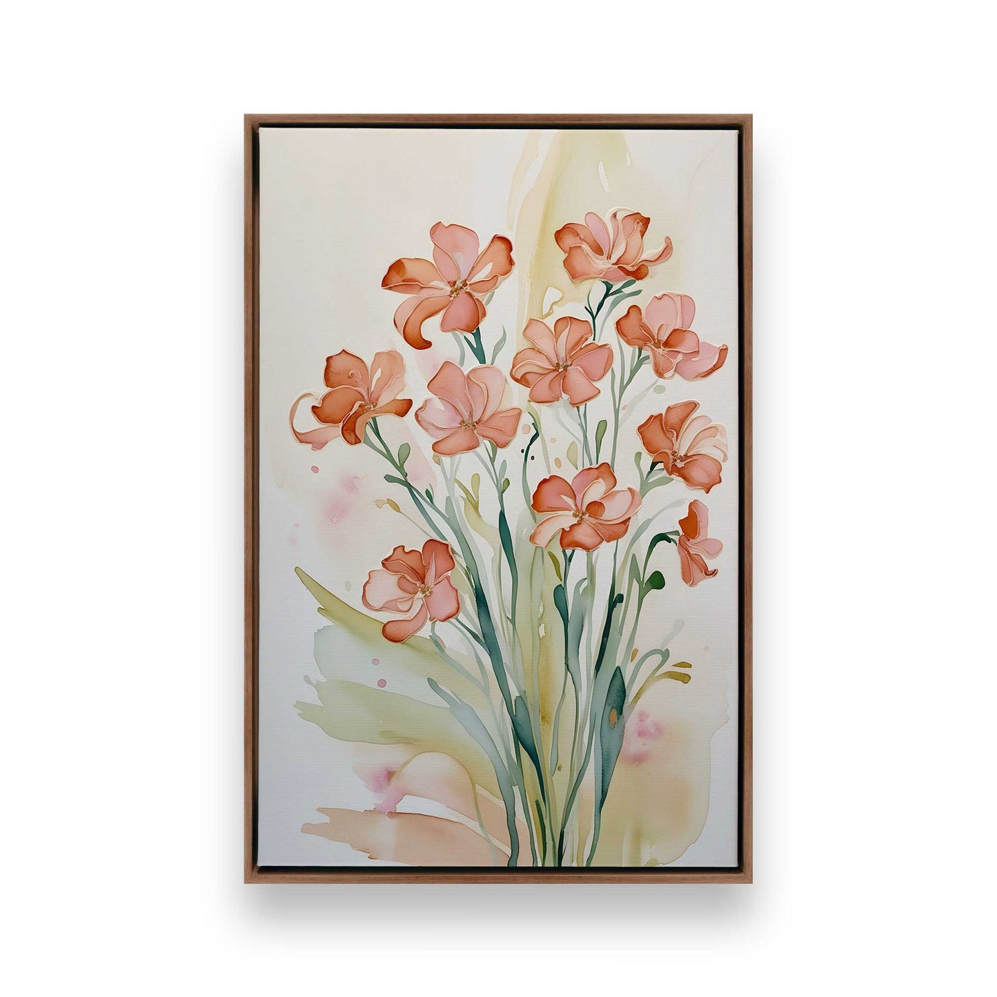 [Color:Walnut], Picture of art in a Walnut frame