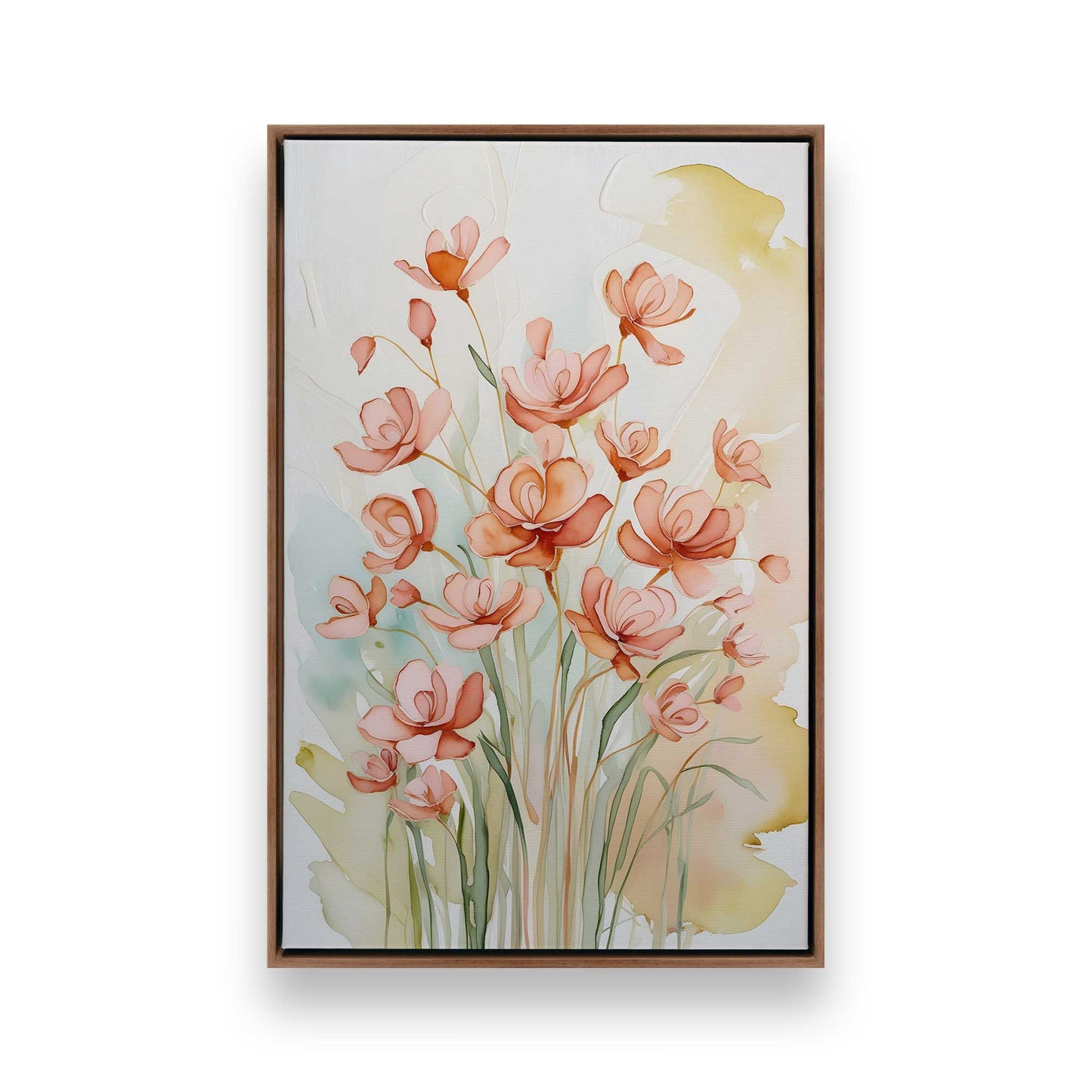 [Color:Walnut], Picture of art in a Walnut frame