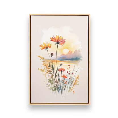 [Color:American Maple], Picture of art in a American Maple frame
