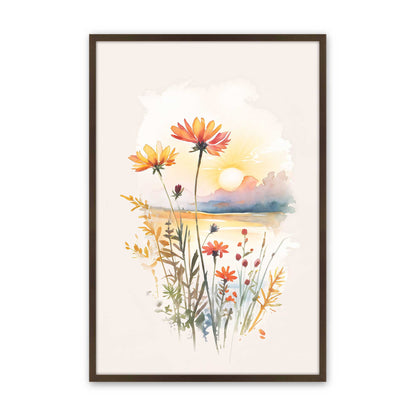 [Color:Belvinder Brown], Picture of art in a Belvinder Brown frame
