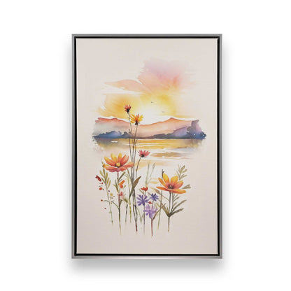[Color:Polished Chrome], Picture of art in a Polished Chrome frame