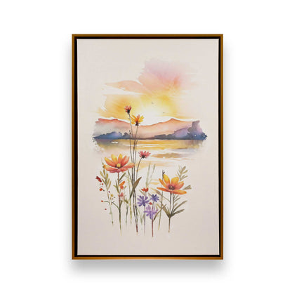 [Color:Polished Gold], Picture of art in a Polished Gold frame