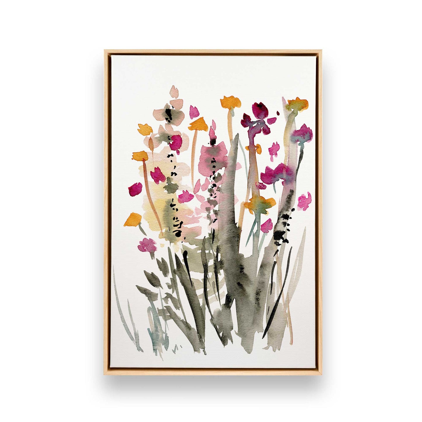 [Color:American Maple], Picture of art in a American Maple frame