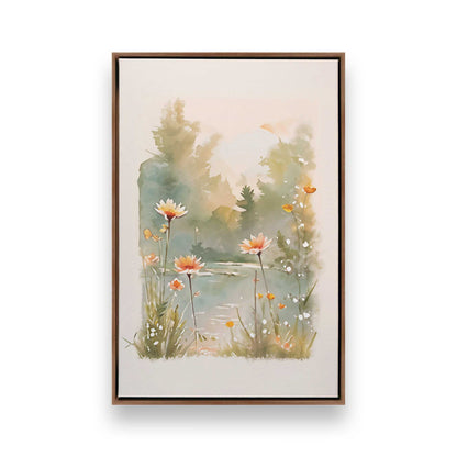 [Color:Walnut], Picture of art in a Walnut frame