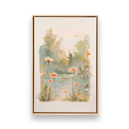 [Color:American Maple], Picture of art in an American Maple frame