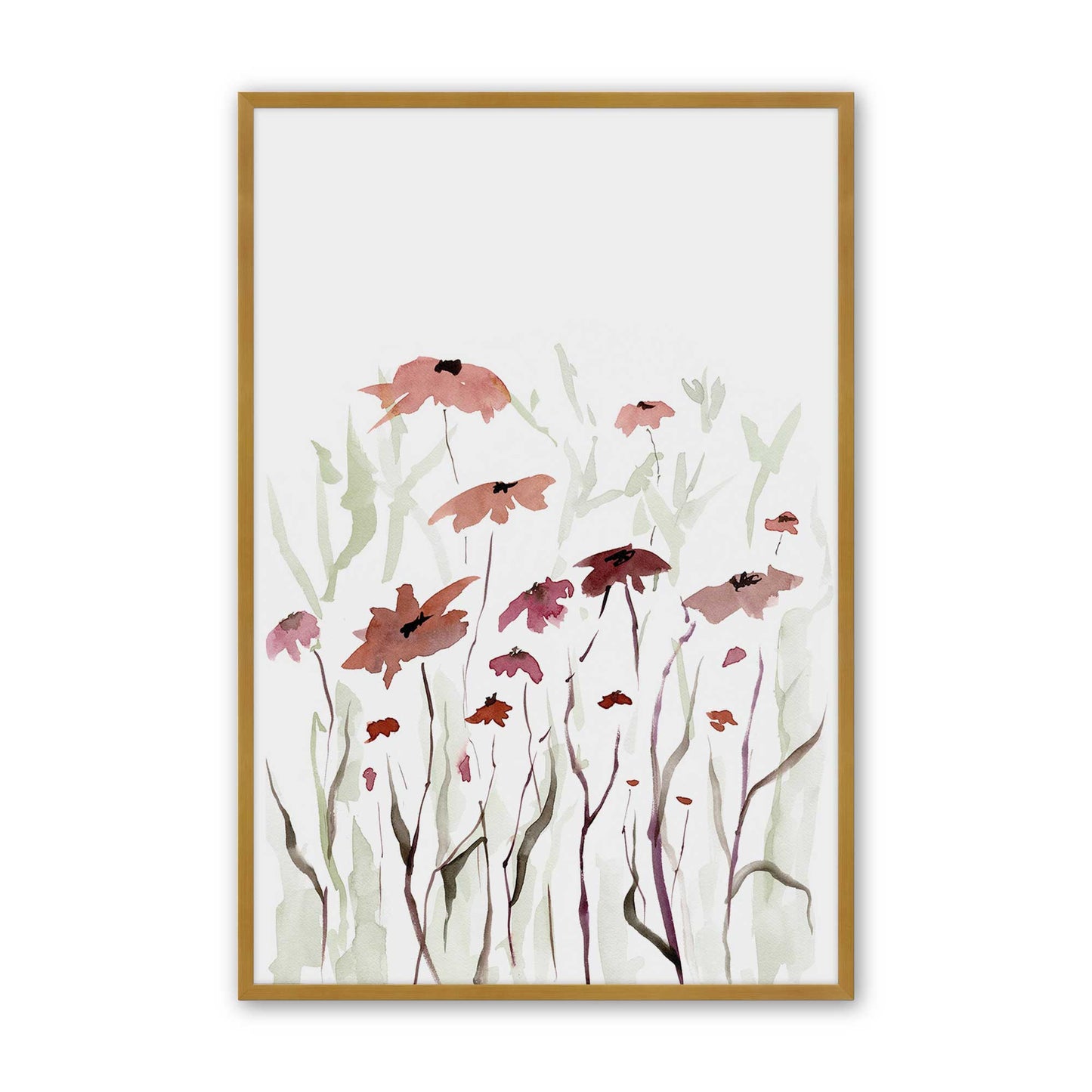 [Color:Polished Gold], Picture of art in a Polished Gold frame