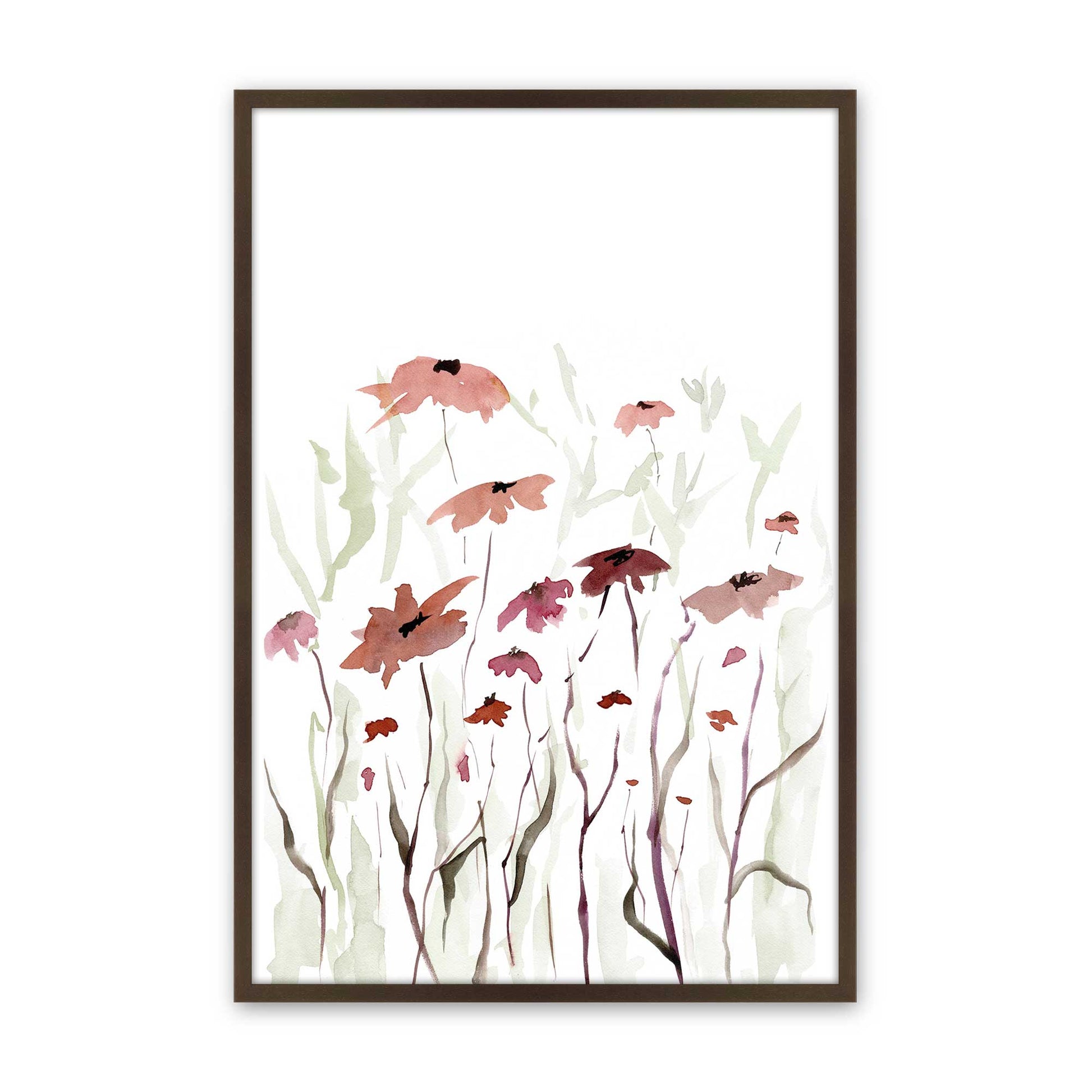 [Color:Belvinder Brown], Picture of art in a Belvinder Brown frame