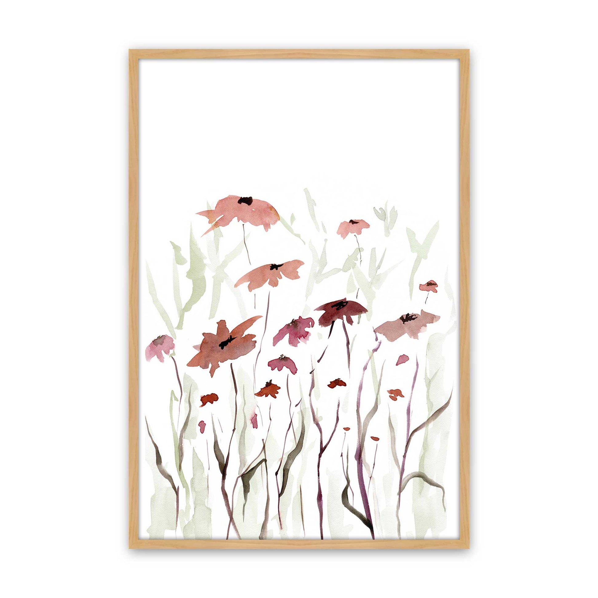 [Color:American Maple], Picture of art in a American Maple frame