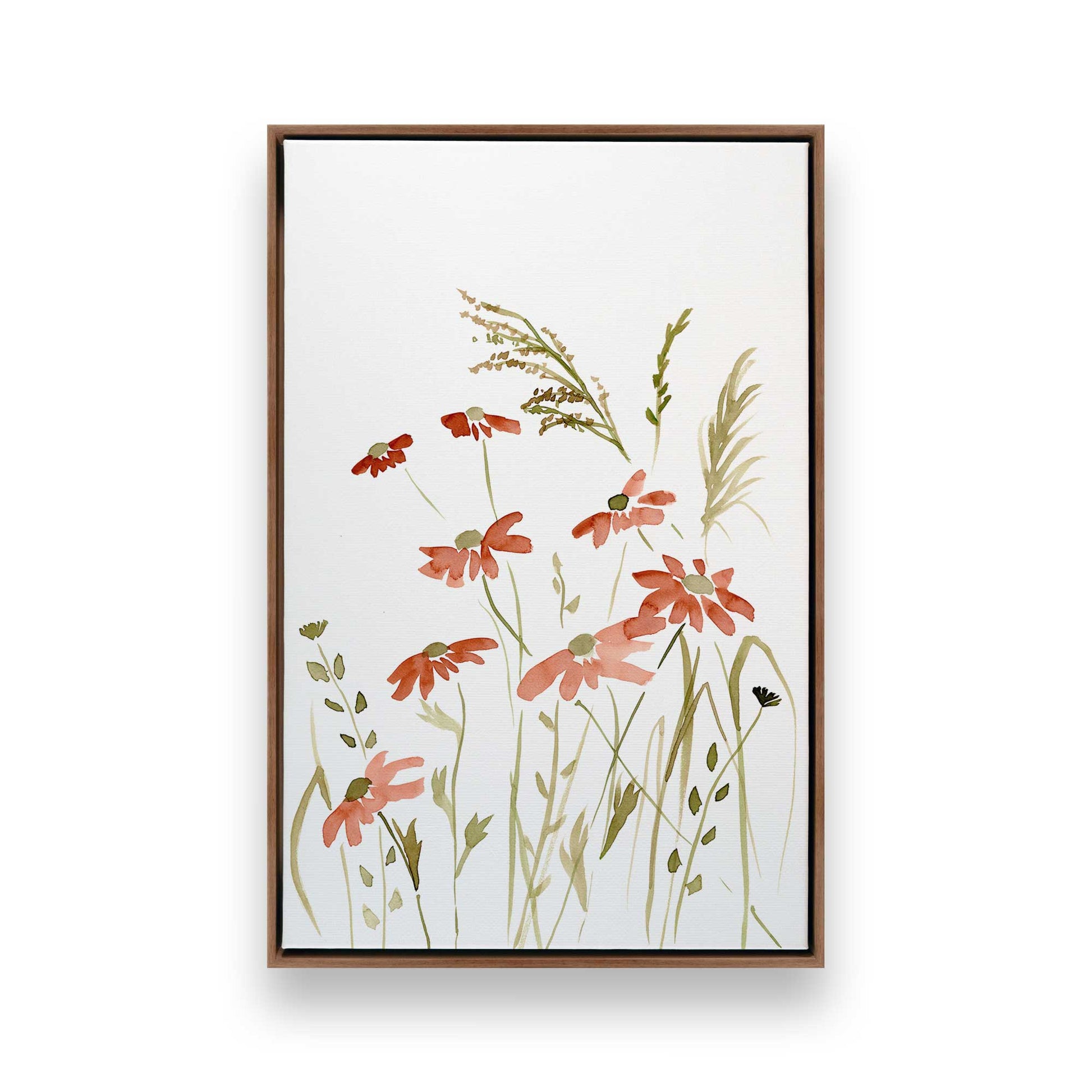 [Color:Walnut], Picture of art in a Walnut frame