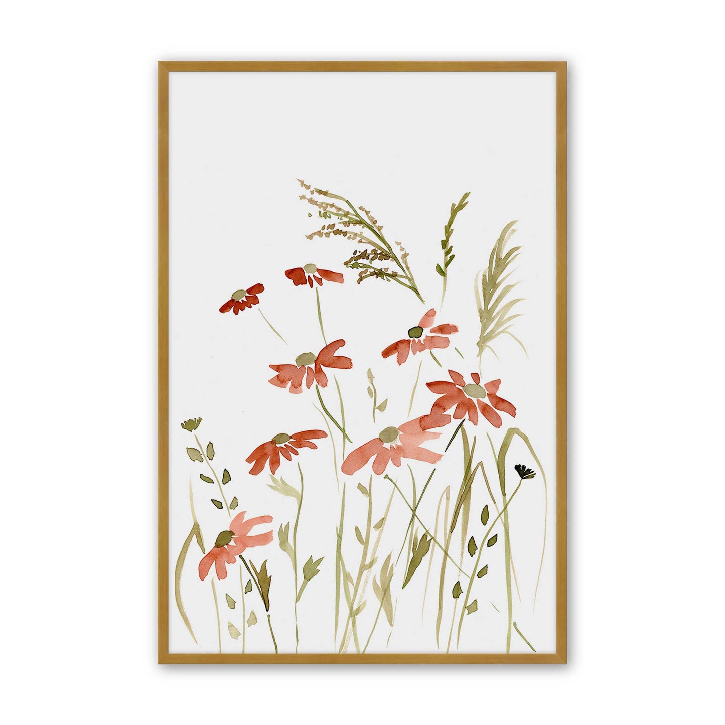 [Color:Polished Gold], Picture of art in a Polished Gold frame
