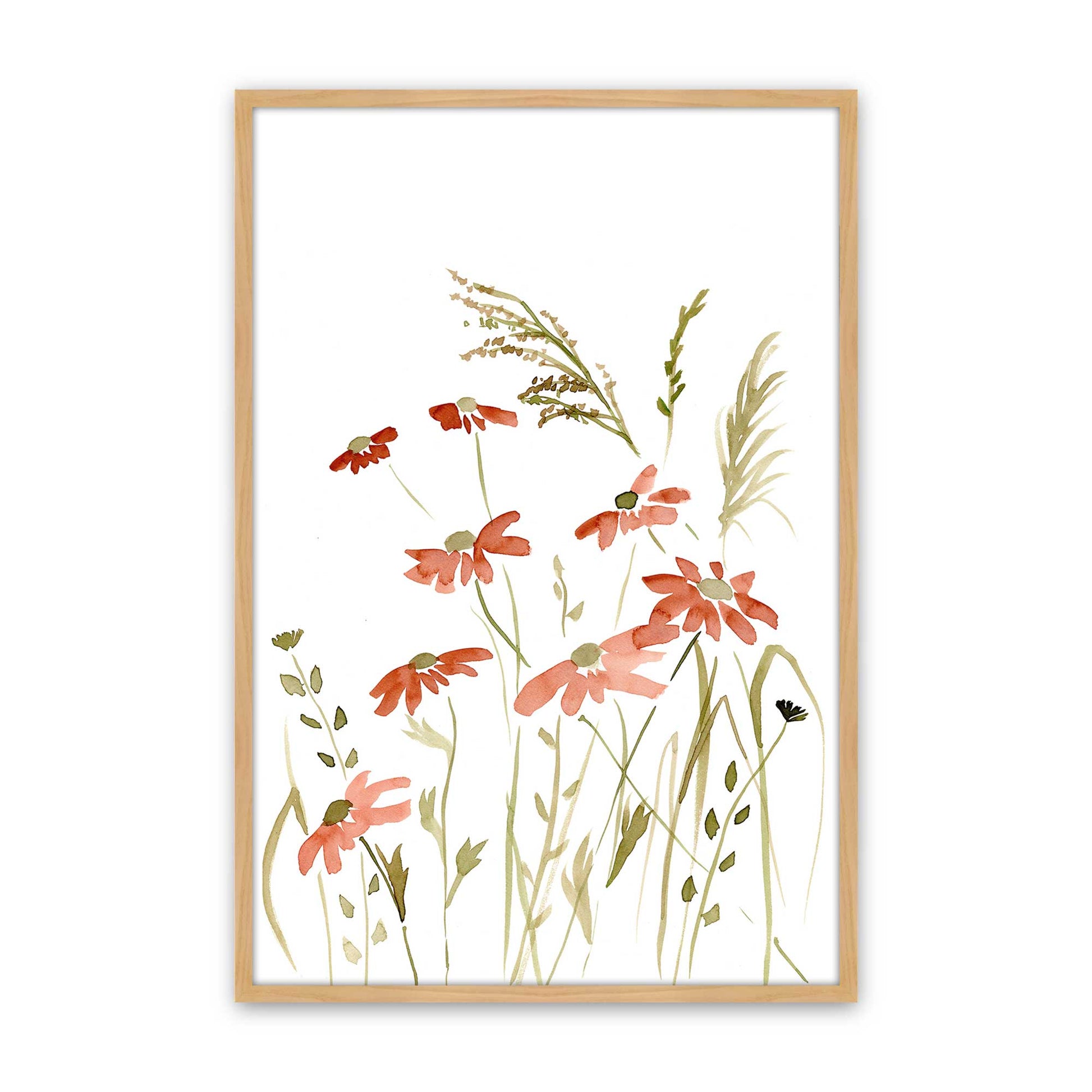 [Color:American Maple], Picture of art in a American Maple frame