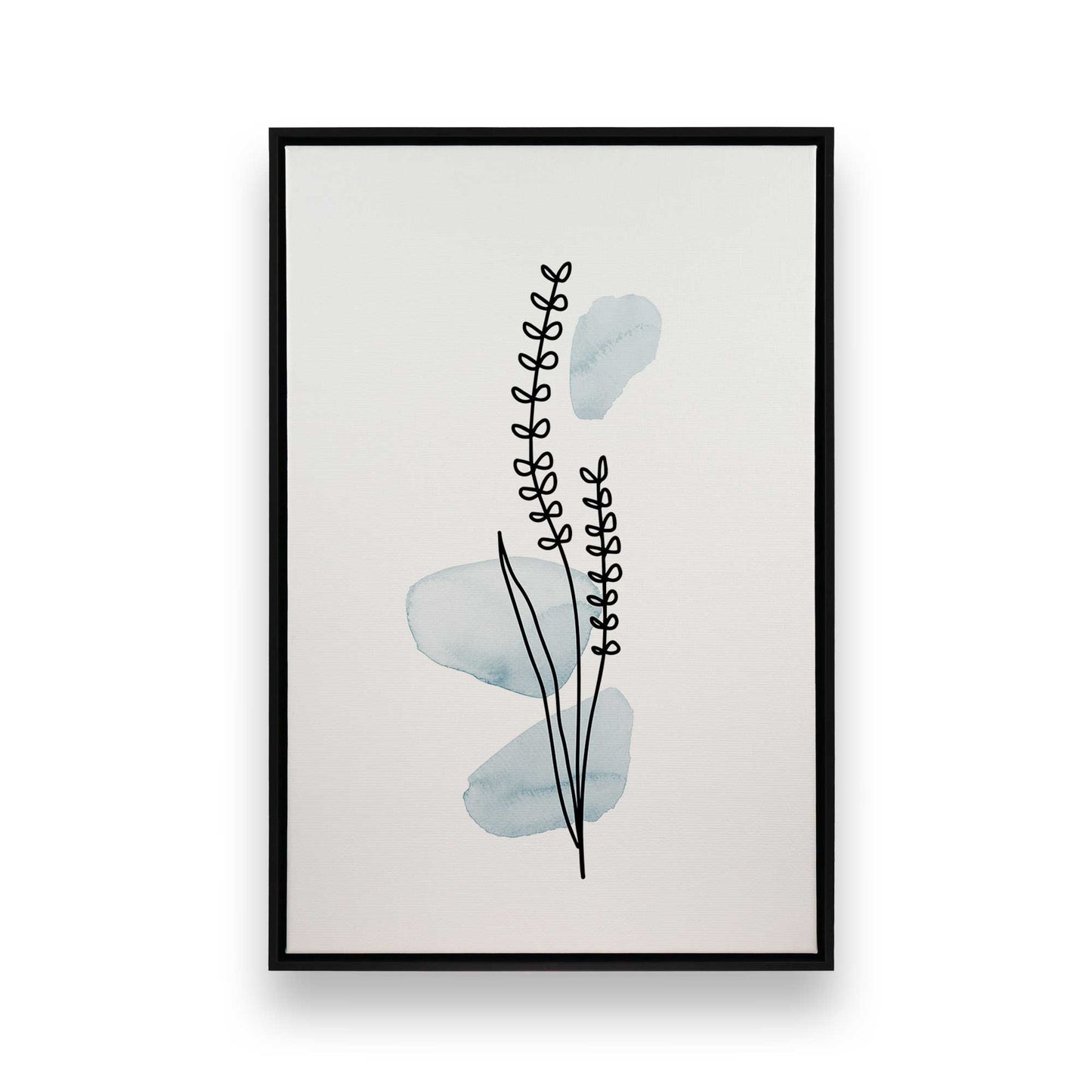 [Color:Satin Black], Picture of art in a Satin Black frame