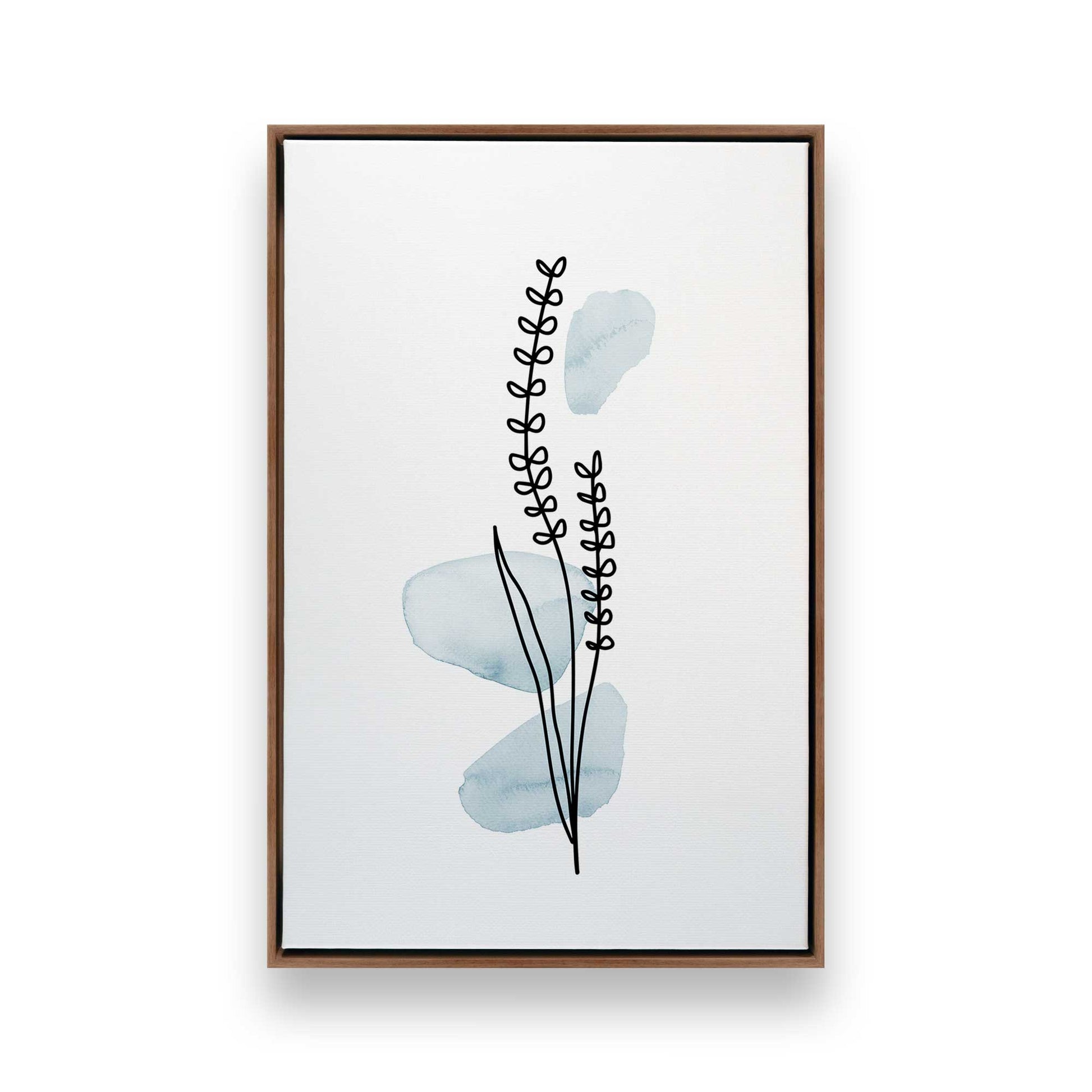 [Color:Walnut], Picture of art in a Walnut frame