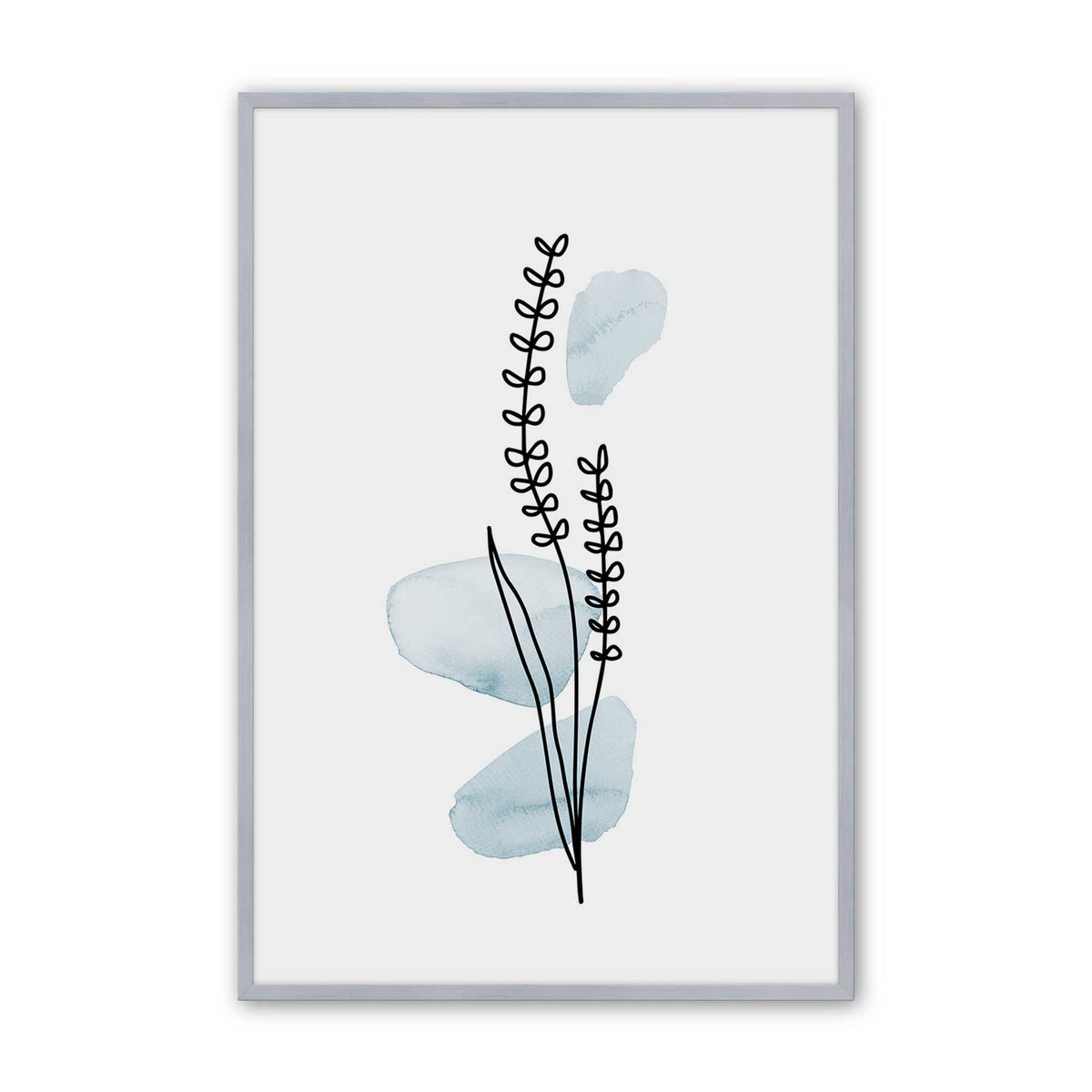 [Color:Polished Chrome], Picture of art in a Polished Chrome frame