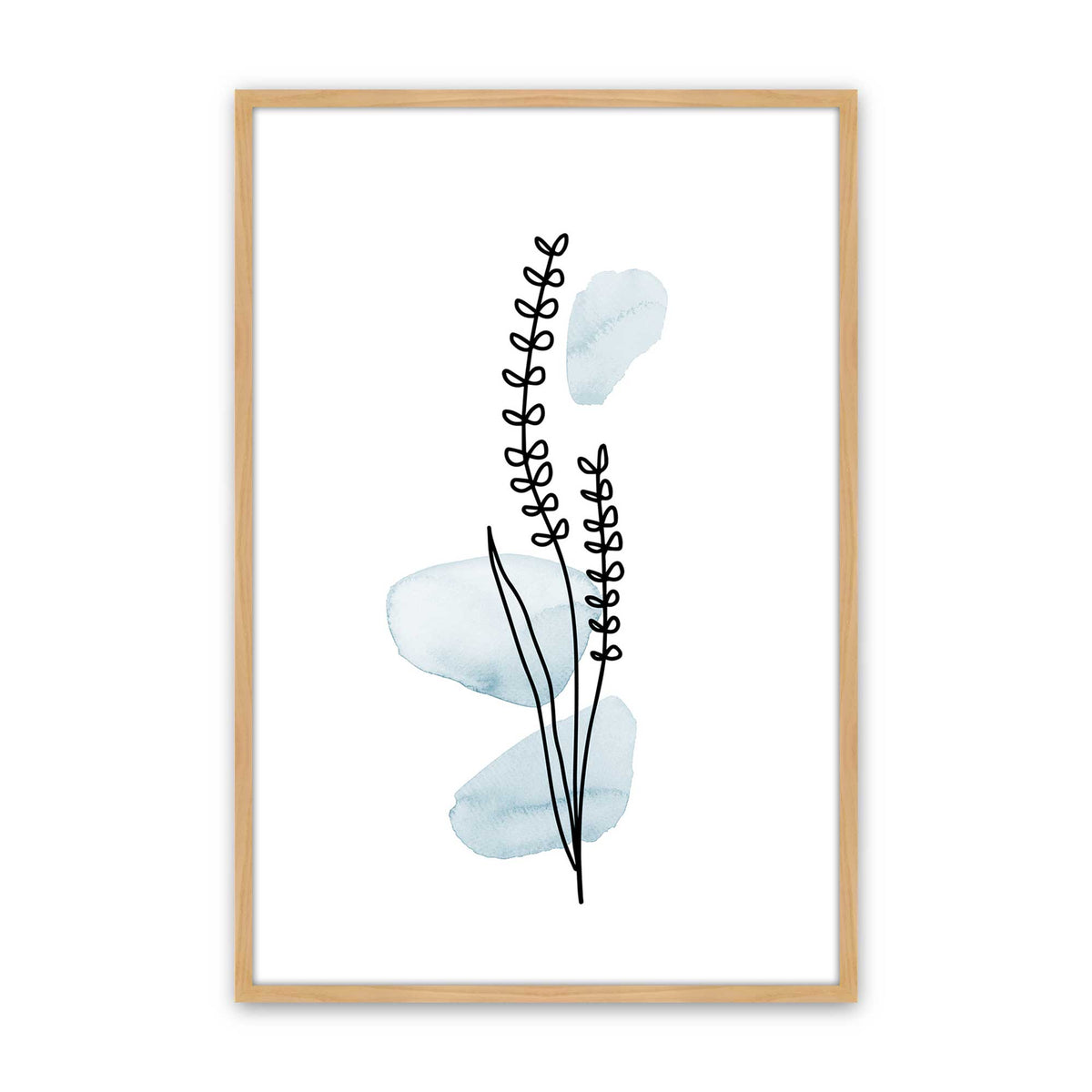 [Color:American Maple], Picture of art in an American Maple frame