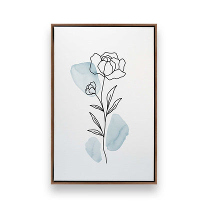 [Color:Walnut], Picture of art in a Walnut frame