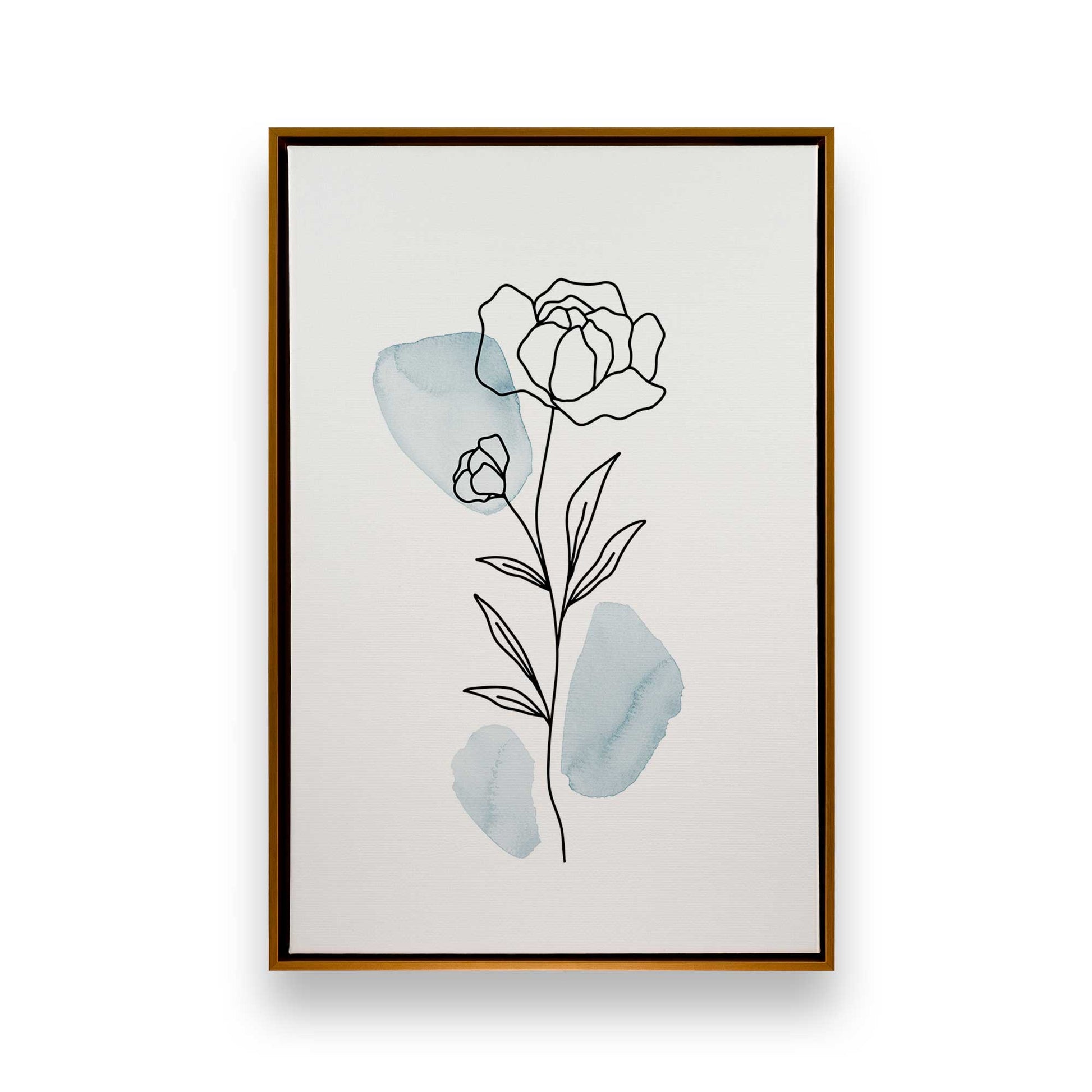 [Color:Polished Gold], Picture of art in a Polished Gold frame
