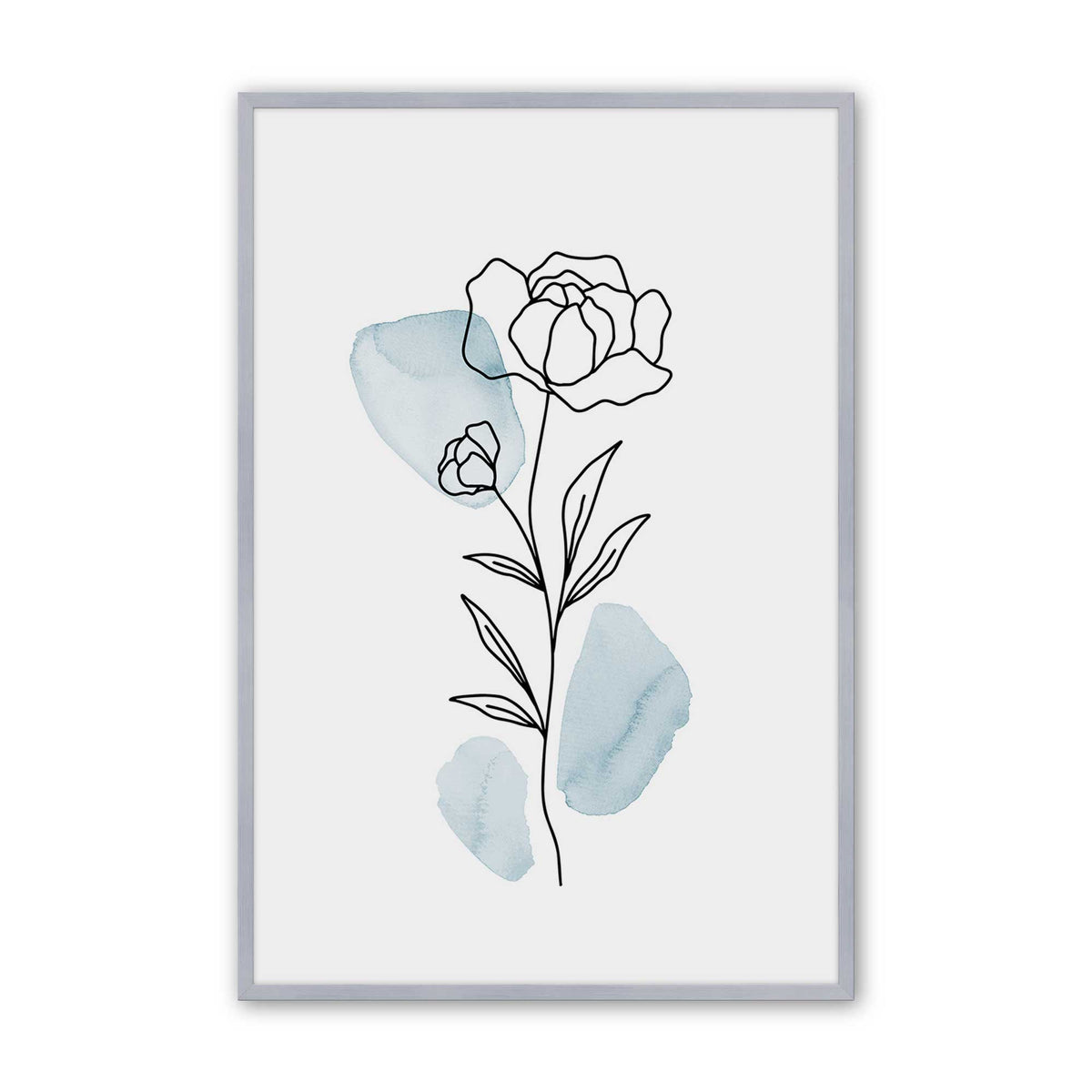 [Color:Polished Chrome], Picture of art in a Polished Chrome frame
