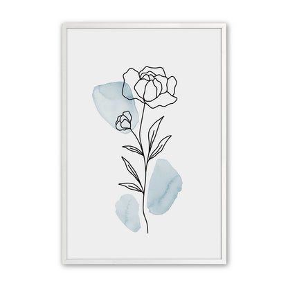 [Color:Opaque White], Picture of art in an Opaque White frame