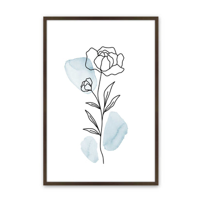 [Color:Belvinder Brown], Picture of art in a Belvinder Brown frame