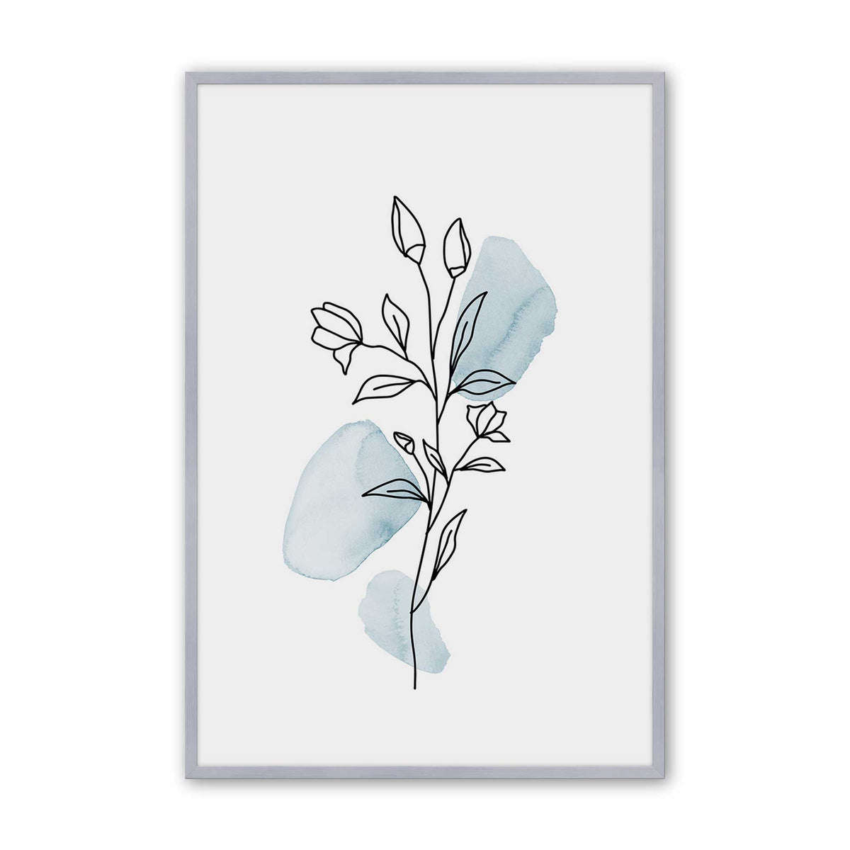 Breezy Plant Lines Set of 3 At Prints