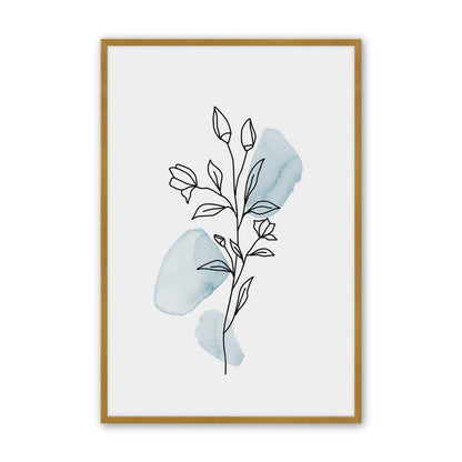 Breezy Plant Lines Set of 3 At Prints