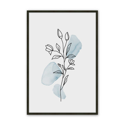 Breezy Plant Lines Set of 3 At Prints