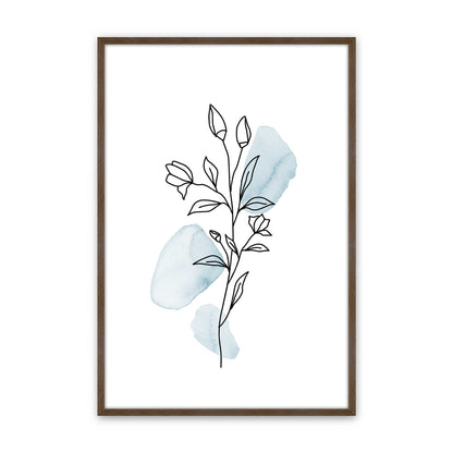 Breezy Plant Lines Set of 3 At Prints