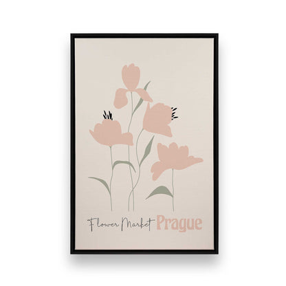[Color:Satin Black], Picture of art in a Satin Black frame