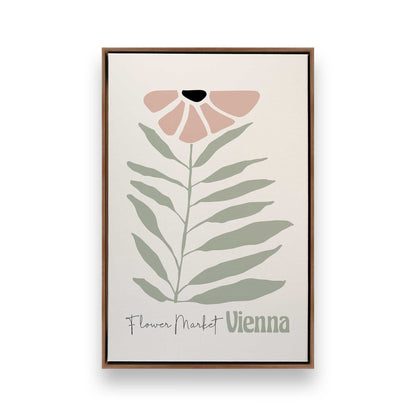 Pink Global Blooms, Set of 3 Canvas Prints